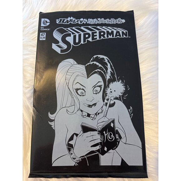 Harleys Little Black Book #47 Superman DC Comics Collectible Comic Issue Sealed - Picture 1 of 3